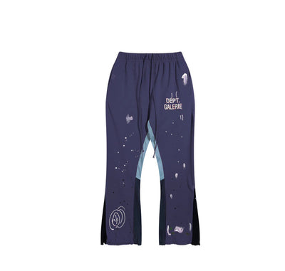 Lokera- Flared Jogger mit Kleksen
