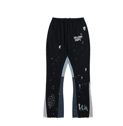 Lokera- Flared Jogger mit Kleksen