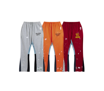 Lokera- Flared Jogger mit Kleksen