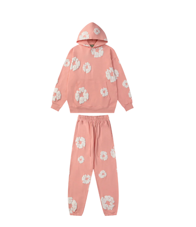 Lokera- Rose Blumenmuster Tracksuit